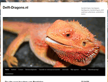 Tablet Screenshot of delft-dragons.nl